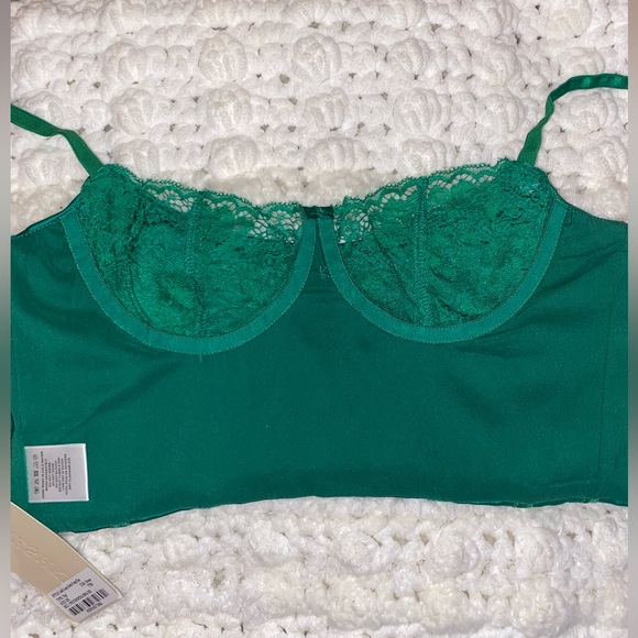 Meshki lake lace corset top - green - Picture 6 of 8